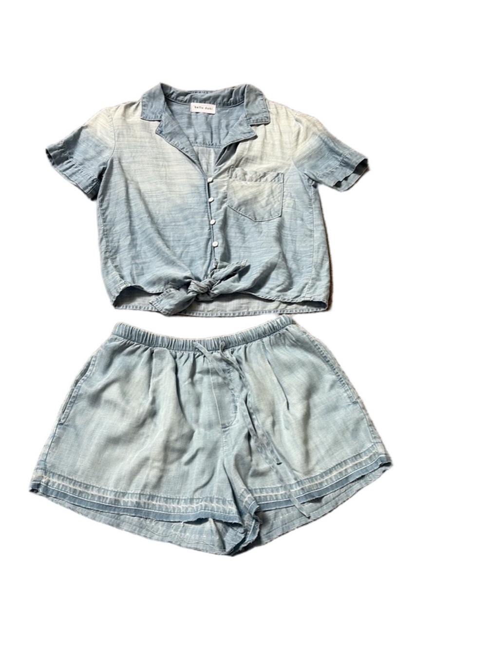 Bella Dahl shorts set sz s
